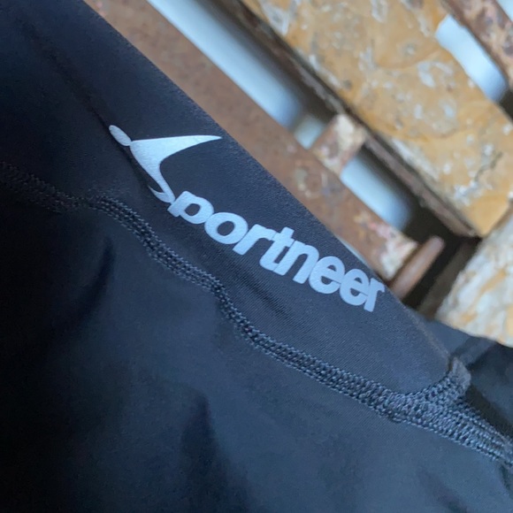 SPORTNEER BLACK PADDED CYCLING BIKE SHORTS L - Picture 5 of 6